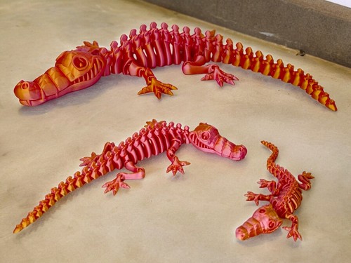 Krokodil beweglich crocodile - krokodil,