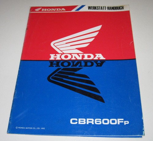 Werkstatthandbuch honda cbr - werkstatthandbuch,