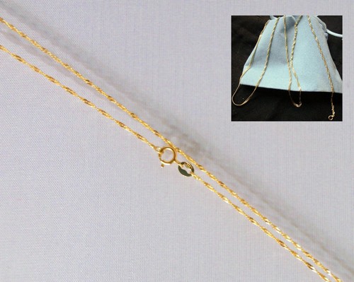 Gold 585 goldkette zartes - gold,