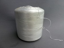 Polypropylen-Schnur, Bindfaden, Kordel weiß Ø 1,5 mm – Spule 1,150 kg (ca. 800m)