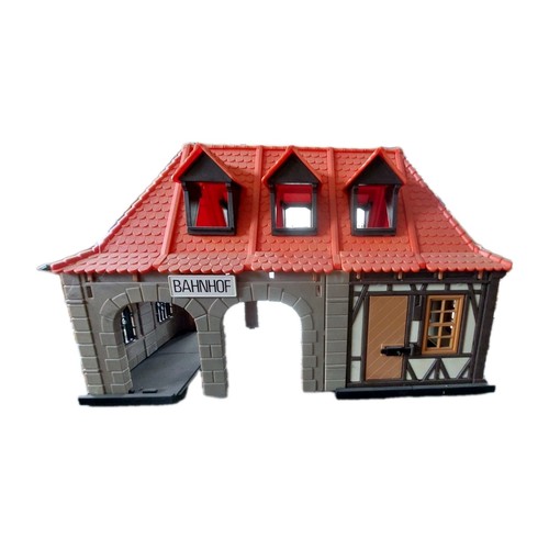 Playmobil bahnhof aus set - bahnhof,