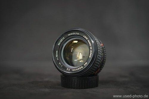 Minolta rokkor 50mm - rokkor-pg,