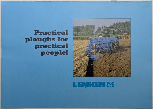 Original lemken wendepflug - original,