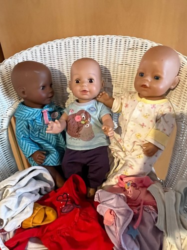 Baby born puppen - baby, gebraucht