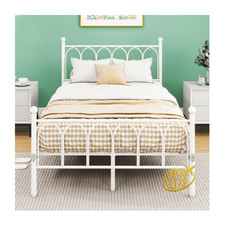 Modern Metallbett 120x200 cm