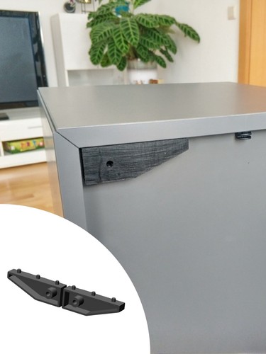 Wandhalterung für ikea eket - wandhalterung,