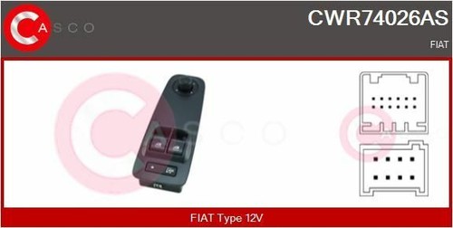 Fensterheberschalter für fiat - fensterheberschalter,