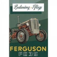 Massey Ferguson FE35 Bedienung