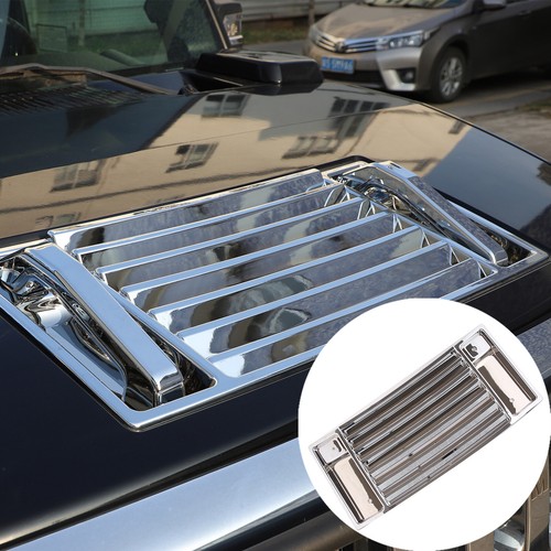 Abs silver chrome hood - abs,