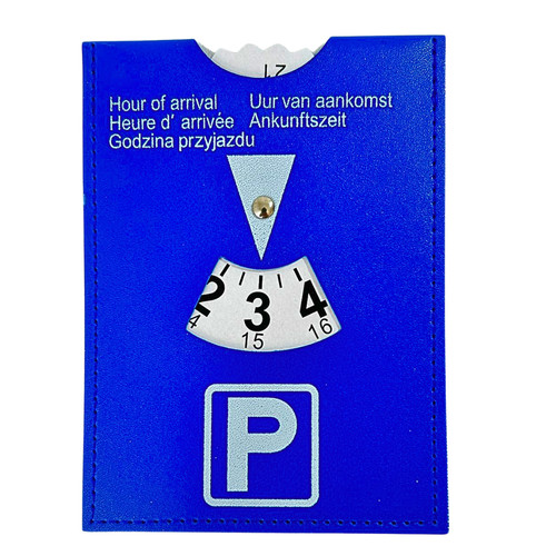 Parkscheibe auto parkuhr leder - auto,