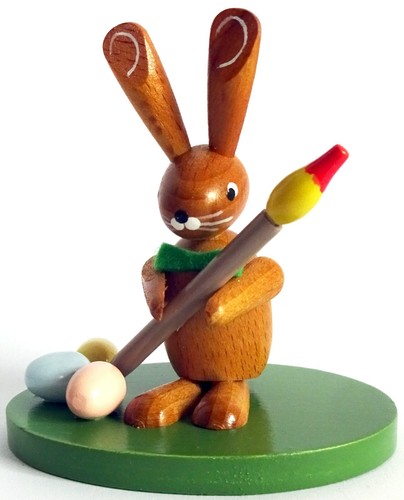Ostern hase auf sockel - hase,