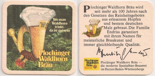 Plochinger waldhorn bräu - waldhorn,