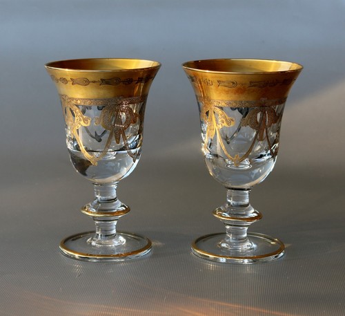 Murano interglass weinkelche - murano,
