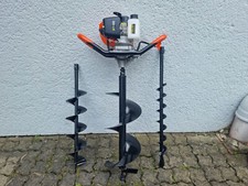 Erdbohrer , Erdlochbohrer , Erdbohrgerät - 100+150+200mm Bohrer