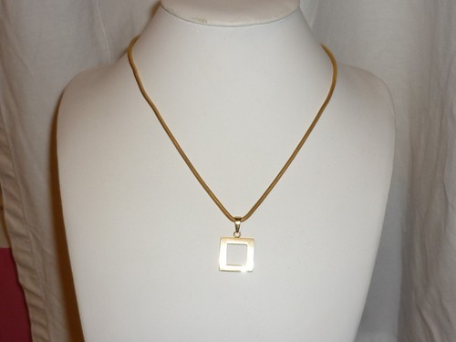 Halskette edelstahl goldfarbe - edelstahl,