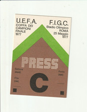 1977 EUROPEAN CUP FINAL
