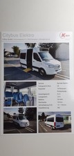 Kutsenits: Mercedes Sprinter Citybus Elektro (Prospekt-Blatt); 2022