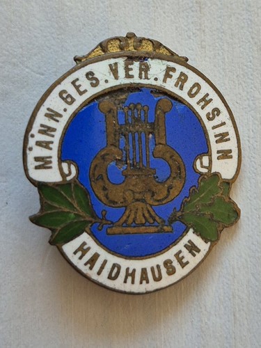 Altes emaille abzeichen mgv - altes,