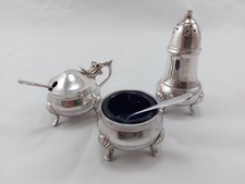 Vintage versilbertes
