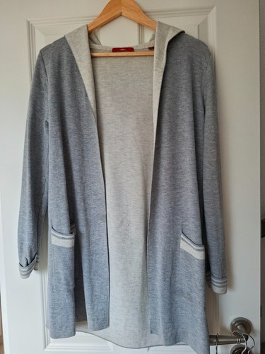Langer strick cardigan - strick-cardigan, mit