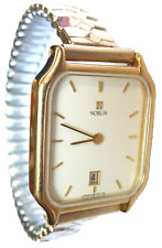 Noblia Gold -Auflage neuwertig Top Zustand Uhr Armbanduhr Uhr Damenuhr Herrenuhr