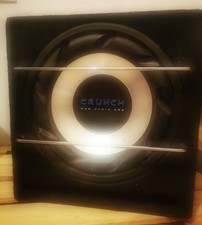 Crunch CRB-350 30cm Bassreflexbox 700 Watt CRB350 Subwoofer