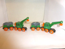 Brio 33698 Kranwagen mit Anhänger und Ladung - 2x verfügbar - je 4 Teile - TOP!