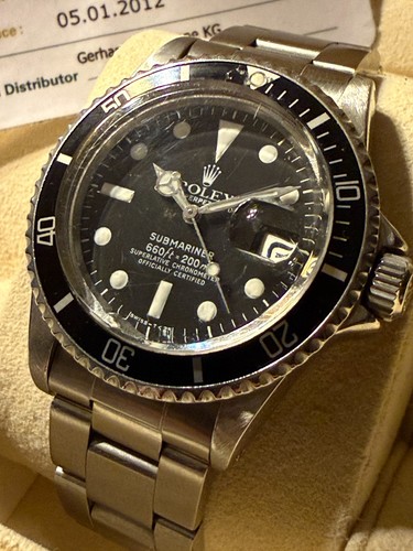 Rolex submariner 1680 matt - rolex,