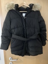 Warme Mädchen Jacke wattiert  von Zara Girls Größe 164 Schwarz neuwertig!