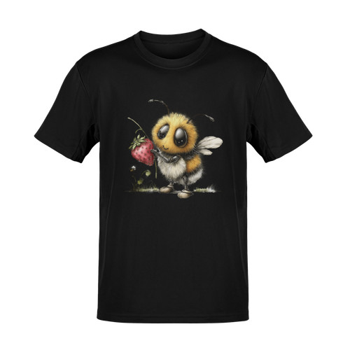 Shirt biene hummel - biene, erdbeere