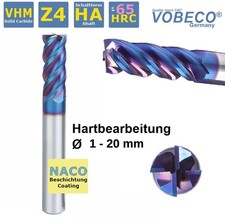 VHM Schaftfräser 4-schneidig