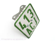 Kennzeichenhalter mittig für