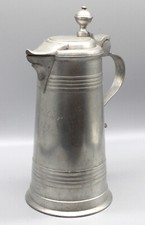 Zinnkanne Stitze datiert 1859