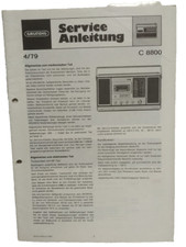 Grundig service manual - service,