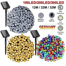 100-300 LED Solar Lichterkette