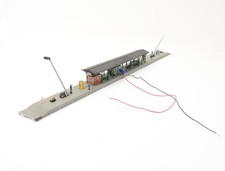 Kibri N Gebäude Bahnsteig