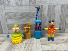 Vintage Holzspielzeug - 2 x