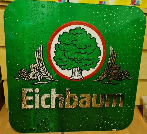 Eichbaum brauerrei schild - ,