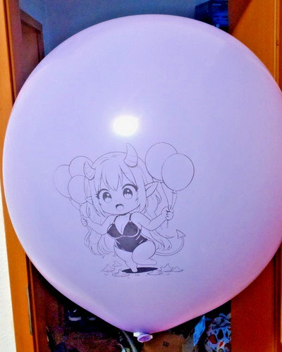 Luftballons mit aufdruck - mit,