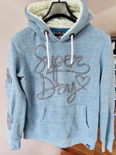 Superdry hoodie hellblau - superdry,