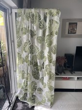 Tropen Flair Leaf Vorhang- fertig genäht 