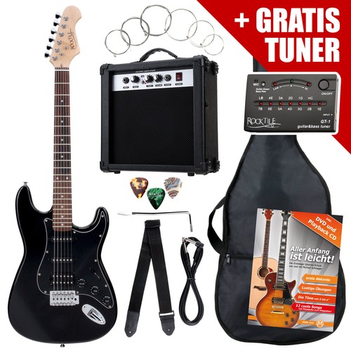 Gitarre komplett set - e-gitarre,