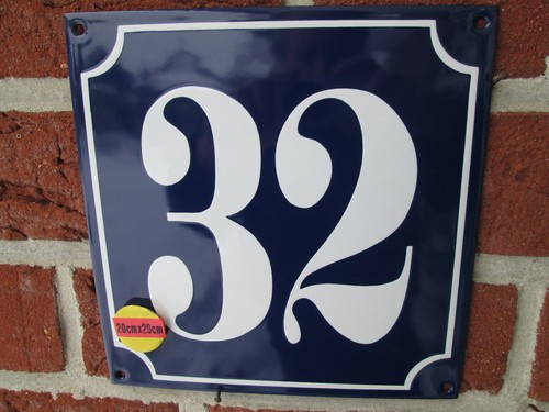 Hausnummer mega emaille - mega, 32