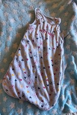 2 Babyschlafsäcke  Ärmellos mit Reißverschluss 70cm / 80 cm