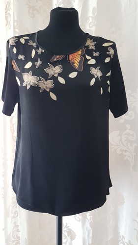 Damen seidenbluse bluse 100 - seidenbluse,