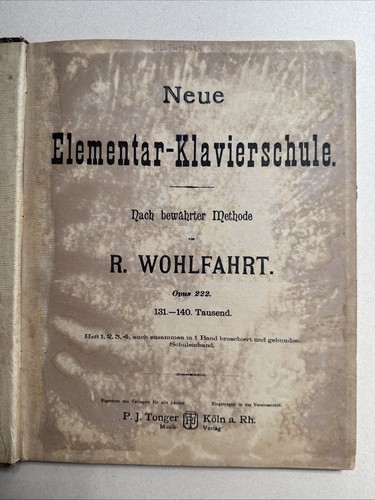Antikes notenbuch neue - antikes,