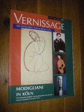 Vernissage Köln. Die Zeitschrift zur Ausstellung Nr. 2/94: Modigliani in Köln