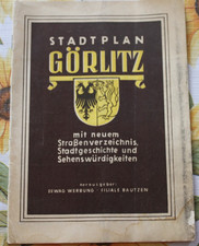 DDR Stadtplan Görlitz Heft