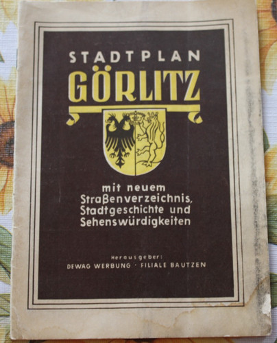 Ddr stadtplan görlitz heft - ddr,