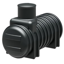 Abwassersammelgrube 1000 Liter mit DIBt-Zulassung Fäkalientank Abwassertank
